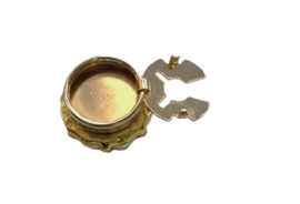 Set van 2 pearl/goud
