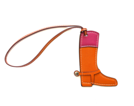 Tashanger cowboylaars oranje/roze
