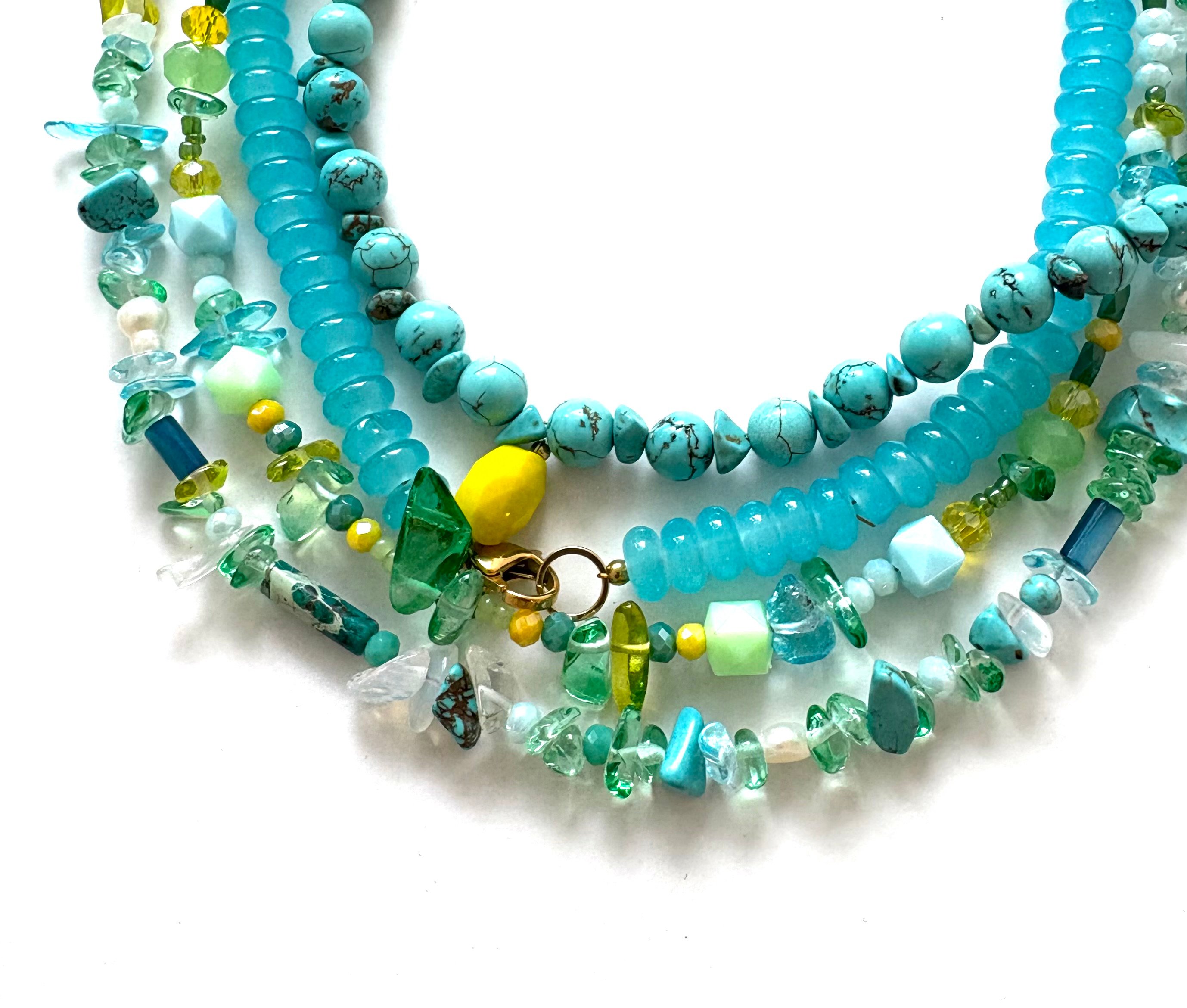 Ketting Turquoise 8mm