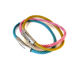 Bracelet paracord yellow/green