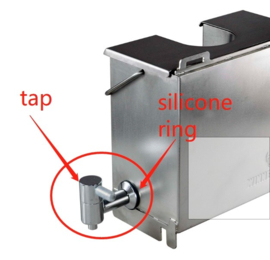 Water tap + silicon ring M/L Watertank