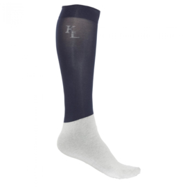Classic show socks - Kingsland - Navy - verpakt per 3 paar (UNISEX)