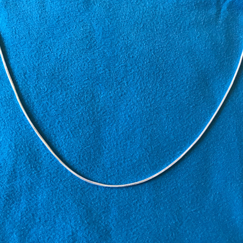 zilveren ketting (51cm)