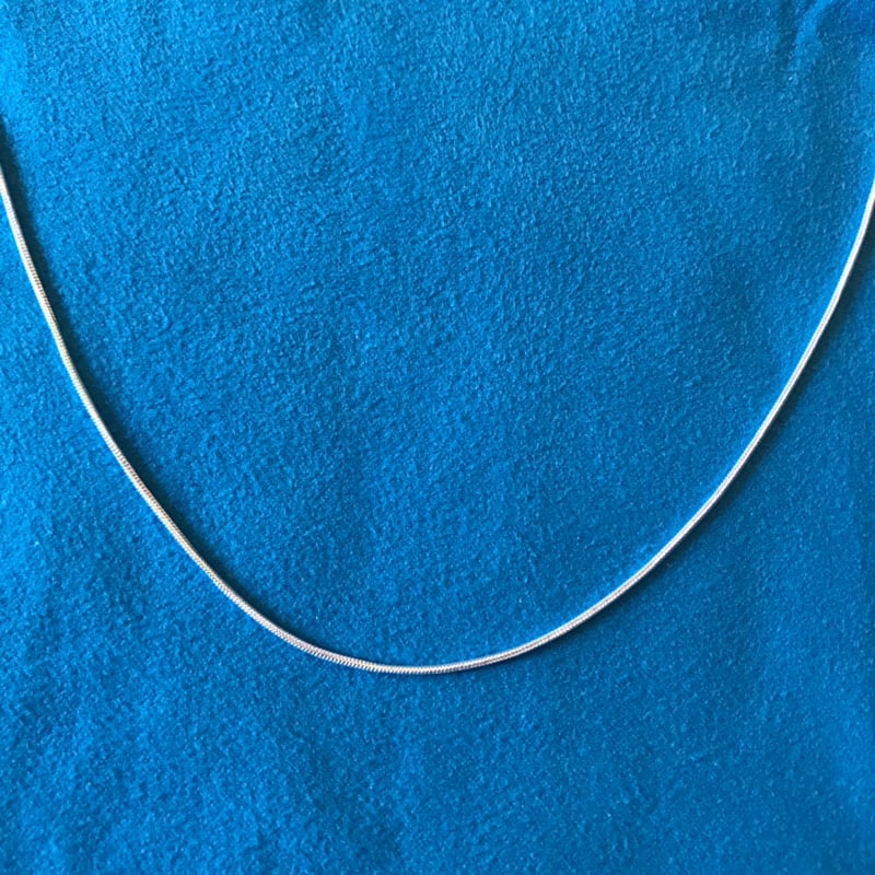 Zilveren ketting (46cm)