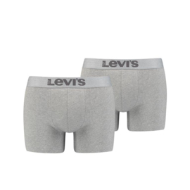 Levi's Boxer Briefs Organic 2-Pack Middle Grey Melange