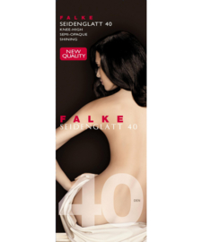 Falke Seidenglatt 40 Denier Kniekous Dames