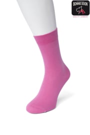 Bonnie Doon Cotton Sock Pink Dames
