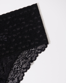 Lace Laboratory High Waist Brazilian Black