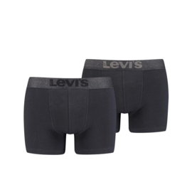 Levi's Boxer Briefs Organic 2-Pack Black