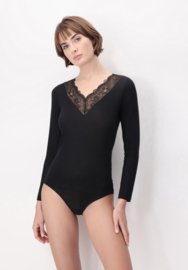 Oroblu Perfect Line Cashmere - Lace T-Shirt Long Sleeve