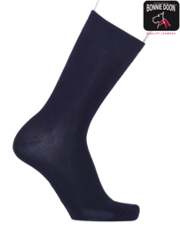 Bonnie Doon Bamboo Sock Navy Heren