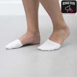 Bonnie Doon Toe Cover White Dames