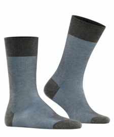 Falke Fine Shadow Grey-Blue Heren