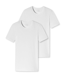 Schiesser Biokatoen Shirt Ronde Hals 95/5 2-Pack