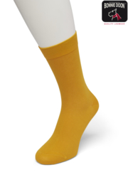 Bonnie Doon Cotton Sock Mineral Yellow Dames