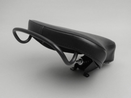 Zadel vóór -  Vespa PX largeframe - zwart