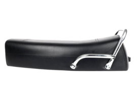 Zadel Vespa PX Lusso - zwart met chroombeugel - tot 1997