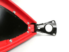 Zadel Vespa PX FASTBACK - rood