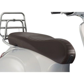 Zadel / buddyseat  Vespa Primavera touring  voor 150cc - bruin- origineel product