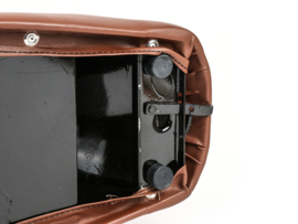 Zadel Fastback 2.0 - bruin met grijze bies