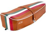 Zadel Tricolore Vespa ET3 / Primavera (PV) 50-125 - bruin