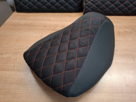 Aerox ruit motief 2 alcantara