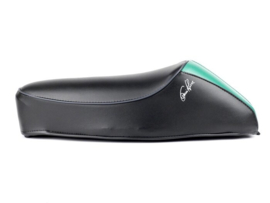 Zadel Mono Tricolore Vespa ET3 / V50 / 50N / V90 / Primavera (PV) 125 - zwart