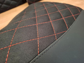 Aerox ruit motief 2 alcantara