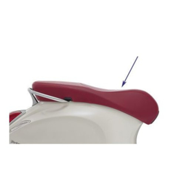 Zadel / buddyseat  Vespa Primavera - rood - origineel product