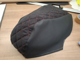 Aerox ruit motief 2 alcantara
