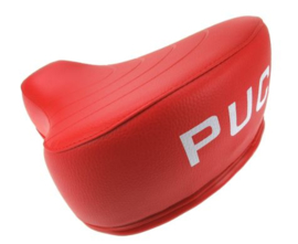Zadel voor Puch Maxi - dik model - rood