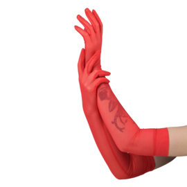 Flash You and Me - Gloves, Rood