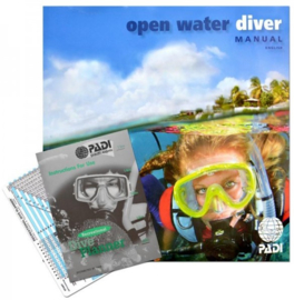 Complete PADI/SSI Open Water Opleiding inclusief 10 praktijk Levels, ISO Theorie en Brevet