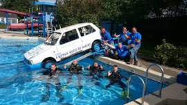 Auto Te Water Demonstratie