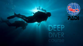PADI Deep Diver Specialty, inclusief Theorie en Brevet