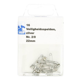 Veiligheidsspelden 22 mm