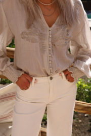 GOLDEN DETAIL BLOUSE