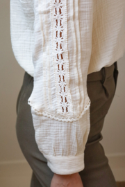 WAFFLE BLOUSE