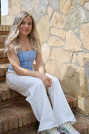 MAYA DENIM TOP