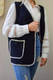 LUNA GILET BLACK