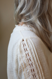 WAFFLE BLOUSE