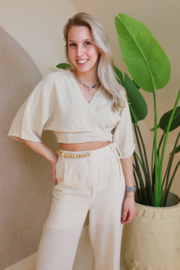SALTY WRAP TOP