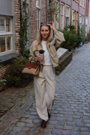 PERFECT BEIGE PANTALON