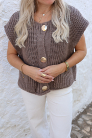 OVERSIZED KNIT SPENCER