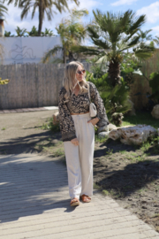 BOHEMIAN GOLDEN WRAP TOP