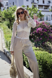CHARLIE LACE TOP