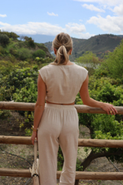 SOLEIL LINNEN TWO PIECE