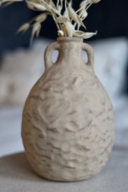 BEIGE KERAMIEKEN VAZEN SET