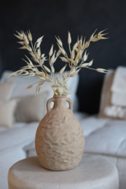 BEIGE KERAMIEKEN VAZEN SET