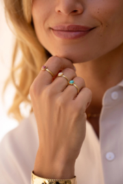 BOHM PARIS KALYS RING WHITE